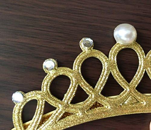 DANMY Baby Girl Elastic Headband with Rhinestones and Glitter 1