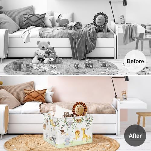 Clastyle Forest Animal Baby Storage Basket