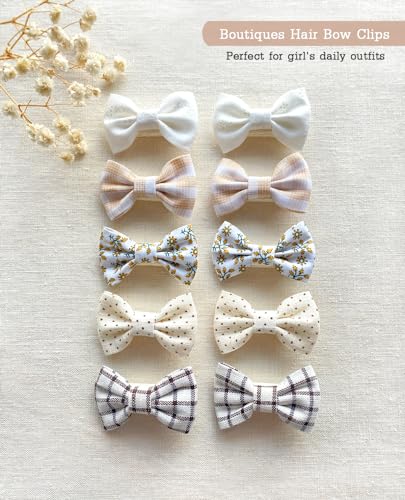 Cherssy Baby Girls Hair Bow Clips 20pcs