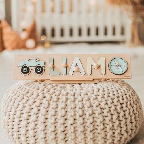 Personalized Wooden Name Puzzle for Baby