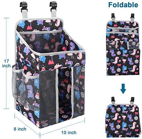 Accmor Hanging Baby Diaper Caddy Organizer Black