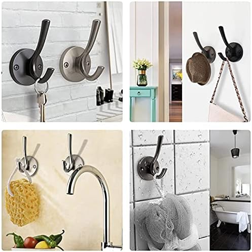 LEVINE 6 Pack Heavy Duty Wall Hooks