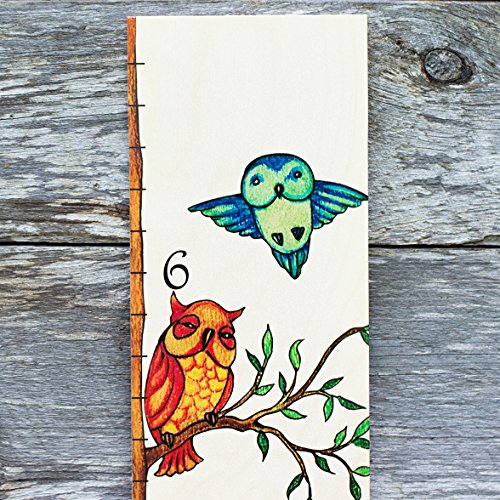 Headwaters Studio Owl Growth Chart 58x575 Wall Mounted
