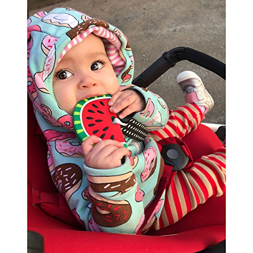 Silli Chews Watermelon Teether for Babies BPA Free